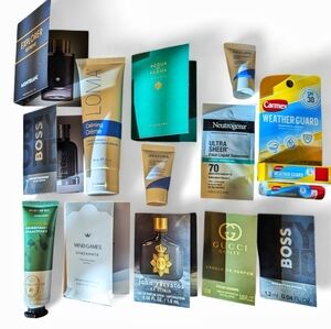 Mind Games, GUCCI, Hugo Boss, Montblanc, Acqua di Parma Samples Lot